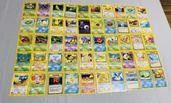 Old Vintage Pokemon Card Lot Of 50 Cards Pokemon - Image 1