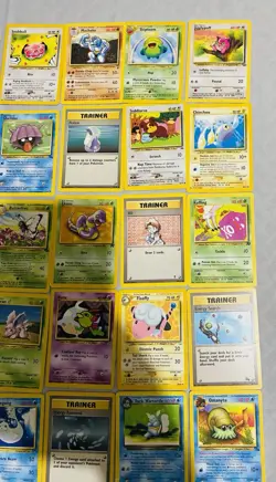 Old Vintage Pokemon Card Lot Of 50 Cards Pokemon - Image 5