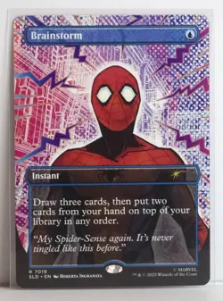 Brainstorm (7019) [New, Near Mint] Extra card non-foil {Spider-man SLD} - Image 1