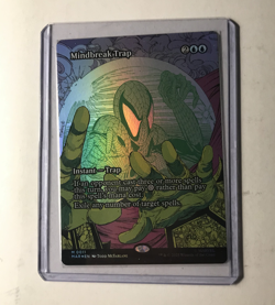 Mindbreak Trap Borderless Foil MTG Spider-Man #0011 - Image 1