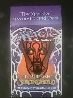 MTG The Rath Cycle, Stronghold, The Sparkler preconstructed deck, rare - Image 2