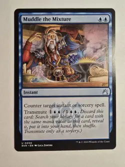 Muddle the Mixture Ravnica Remastered Regular Magic The Gathering - Image 1
