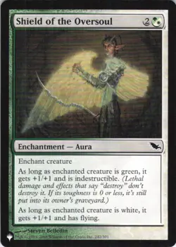 MTG Shield of the Oversoul (242/301) | NM | The List {LST} - Image 1