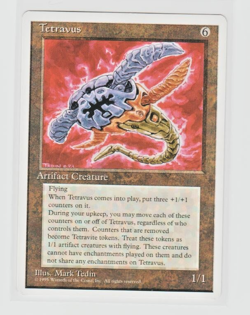 Magic the Gathering ~ MTG ~ 1x Tetravus ~ Fourth Edition ~ 4Ed ~ M/NM - Image 1