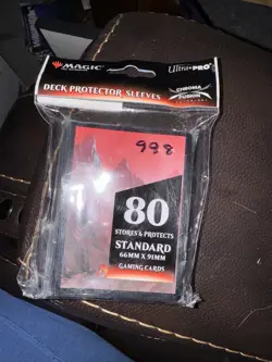 New NIP Ultra PRO Deck Protector Sleeves Magic the Gathering Mana Forest 80 Pack - Image 2