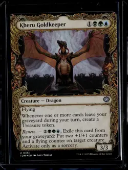 Kheru Goldkeeper - 313 - Foil - TDM - NM - MTG Magic the Gathering - Image 1