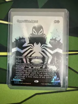Magic the Gathering - Opposition Agent - Spider Man- Borderless Mythic Foil - Image 3