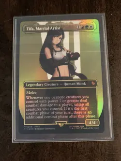 Tifa, Martial Artist (Borderless) Commander: Final Fantasy Foil - Image 2