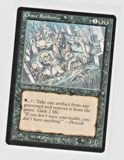 Magic the Gathering ~ MTG ~ 1x Grave Robbers ~ M/NM ~ THE DARK - Image 1