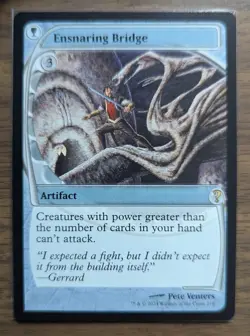 MTG Ensnaring Bridge Future Sight Non-Foil from Mystery Booster 2 NM - Image 1