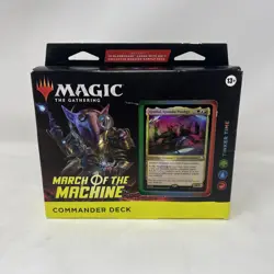 March of the Machine Commander Deck: Tinker Time (Green-Blue-Red) BOX DAMAGE 195166208381 - Image 1