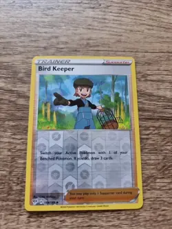 Pokemon Supporter Bird Keeper 159/189 Darkness Ablaze Reverse Holo Uncommon - Image 1
