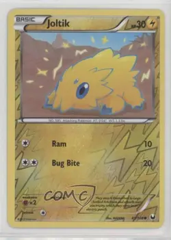 Joltik Reverse Foil Pokemon Black & White Dark Explorers #41 - Image 1