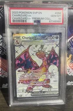 Pokemon Charizard SVP 056 Black Star Promo PSA 10 Gem MT - Image 1