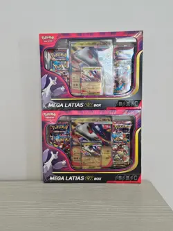 Lot of 2 - Pokemon Mega Latias EX Boxes Sealed - Image 1