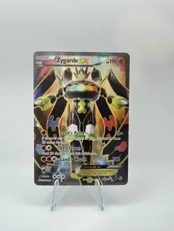 Zygarde EX 54a/124 Pokemon Fates Collide Alternate Full Art Promo MEGA POWERS HP - Image 1