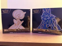 Pokemon Center Elite Trainer Box Mega Evolution Lucario & Gardevoir ETB - Image 1