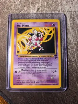 Pokemon TCG Mr. Mime 027/130 Base Set 2 Regular - Image 1