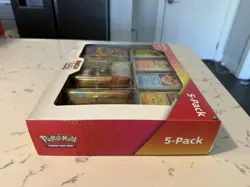 Pokemon Scarlet & Violet 151 Mini Tins 5 Pack Sealed Costco Bundle Box - Image 5