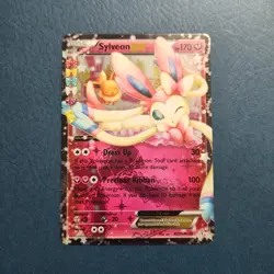 Sylveon EX RC21/RC32 Pokemon Generations: Radiant Collection Ultra Rare LP - Image 1