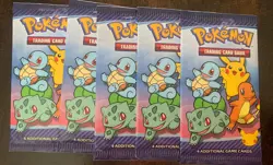 5 Packs-Pokemon 25th Anniversary McDonald’s 2021 Booster Packs-Same Day Shipping - Image 1