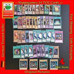 52x Yugioh! - Karten Sammlung gemischt div. Cards teiw. Poor YGO /A1 - Image 1