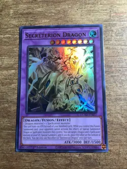 Yugioh! Secreterion Dragon DUAD-EN037 Ultra Rare (UR) 1st Edition Near Mint - Image 1