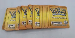 Vtg 1999 Pokemon Artbox Premier Edition Action Flipz 3D Lenticular Cards Lot x59 - Image 4