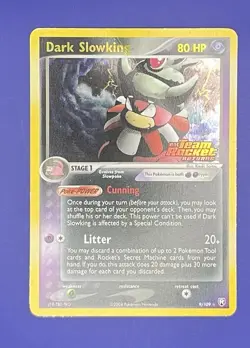 Pokemon Card DARK SLOWKING #9/109 Stamped Holo Rare Team Rocket Returns - Image 2