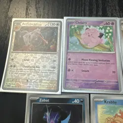 Pokemon Card 151 TCG Reverse Holo Lot! 5 Reverse Holos From 151 English - Image 2