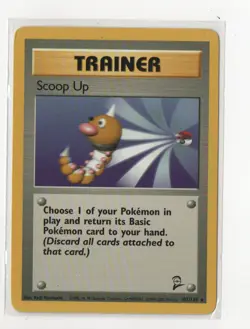 Pokemon Card - Base Set 2 - Trainer Scoop Up - 107/130 - Image 1