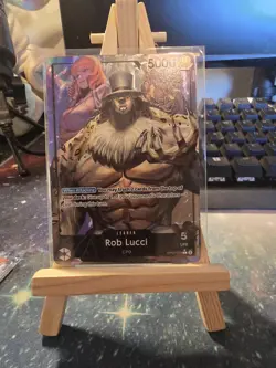 One Piece TCG - OP07-079 - Rob Lucci Leader - Alt Art - English Card - Image 1
