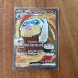 Pokemon TCG Mamoswine EX Full Art Ultra Rare Card Journey Together 174/159 - Image 1