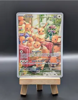 Eevee Twilight Masquerade Illustration Rare Collectible Card 188/167 - Image 1