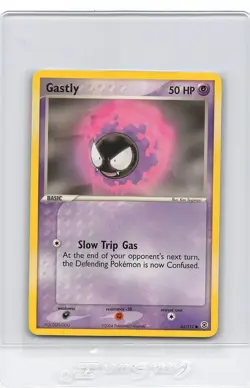 GASTLY 63/112 - NON-Holo- Fire Red & Leaf Green - 2004 Pokemon Card - NM - Image 1