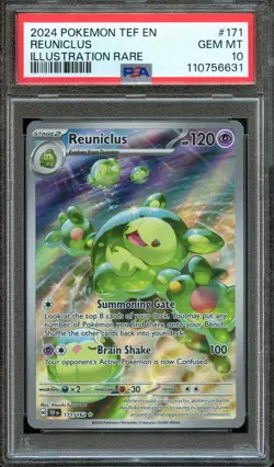 Reuniclus 171/162 - Temporal Forces - Pokemon Card - PSA 10 Gem Mint 💎 - Image 1