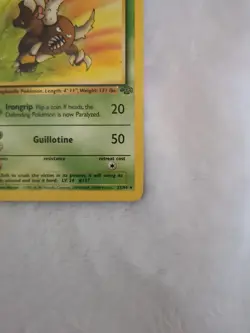 Pinsir 25/64 Jungle Rare Non Holo HP Pokemon TCG 1999 WOTC Vintage Card - Image 5