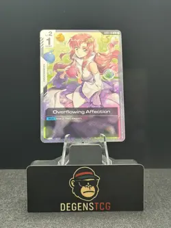 Overflowing Affection - Gundam Card Game #GD01-118 - NM - Image 1