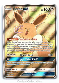 Eevee GX SM233 - SM Black Star Promo - Pokemon Card - Near Mint - Image 1