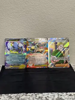 Lot of 3 NM Mega Evolutions Cards (JP) : Mega Absol, Mega Khangaskhan, Lt. Surge - Image 2