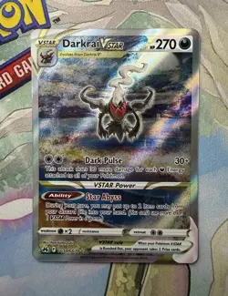 Darkrai VSTAR GG50/GG70 SWSH Crown Zenith: Galarian Gallery Holo Card MINT - Image 1