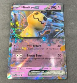 Pokemon Mimikyu EX Black Star Promo Holo Card SVPEN 004 NM - Image 1
