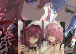 Lenticular Waifu Card Fate Series Goddess Story 2 Image CCG Double Sided Anime - Image 2
