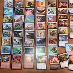 Complete Deck of Magic: the gathering Cards 100 MTG Commander Poison Red White - Image 3