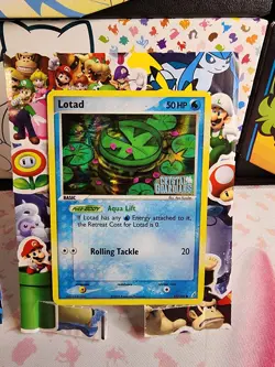 Lotad 55/100 Reverse Holo Ex Crystal Guardians Pokemon Card NM - Image 1