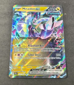Pokemon Temporal Forces Miraidon EX Ultra Rare Card 122/162 NM - Image 1
