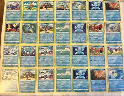 Pokemon TCG Trading Card Game Water Type Lot of 55 Cards, Blatoise Holo and more - Image 3