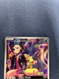 Marnie's Morpeko 206 SV Promo Illustration Rare MINT Pokemon TCG Card - Image 2