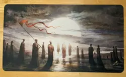 PROMISE OF TOMORROW - Seb McKinnon signed playmat - Rare Kickstarter MTG - Image 1
