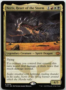 MTG Neriv, Heart of the Storm M Tarkir: Dragonstorm 210 LP - Image 1